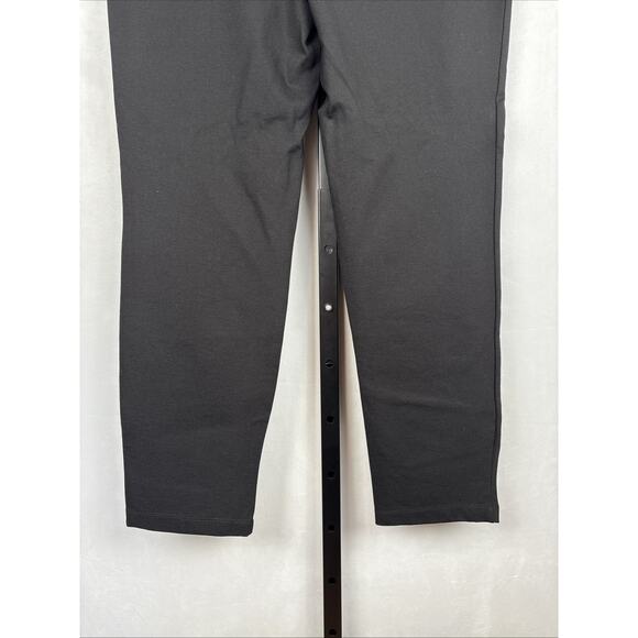 NEW Max Studio Pull On Ponte Knit Pants Womens XL Black Pull On Stretch Timeless - Picture 7 of 10